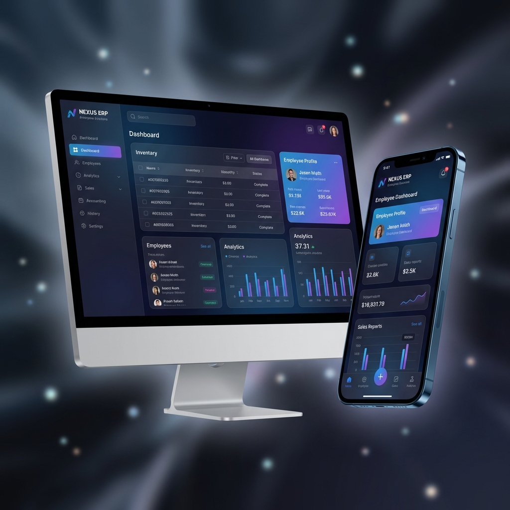 ERP Software Suite - Enterprise Resource Planning Solution by Muhammed Shibil